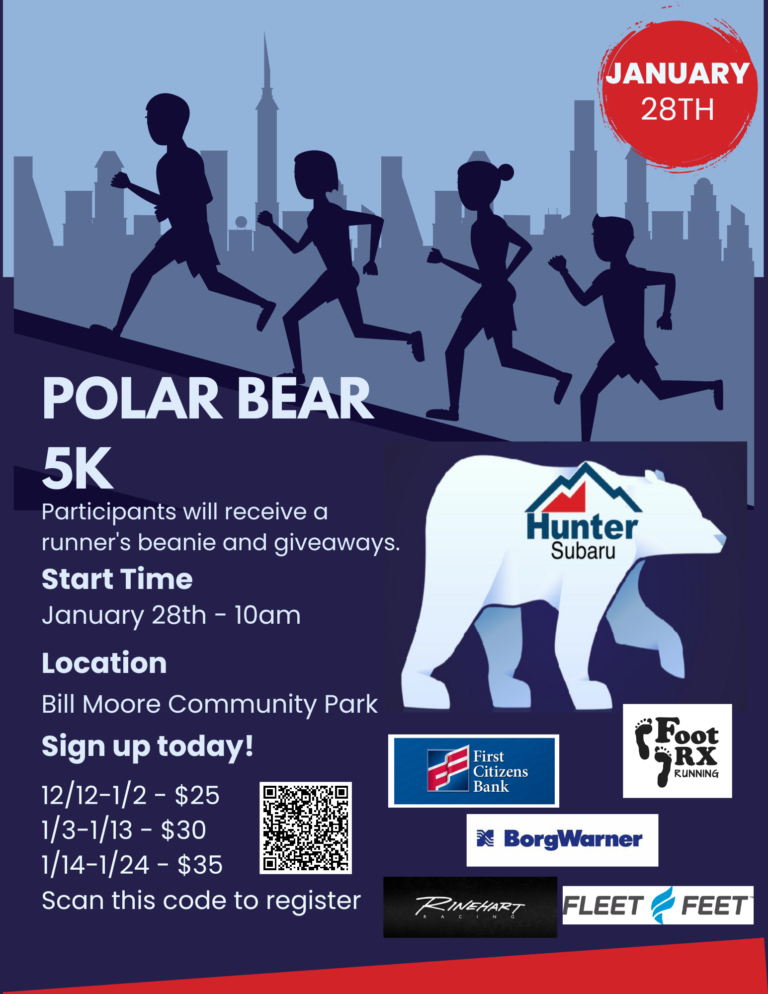 Fletcher Polar Bear 5K Town Of Fletcher North Carolina