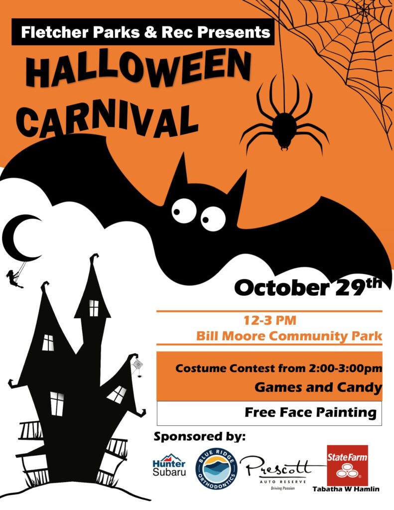 Halloween Carnival Town of Fletcher, North Carolina